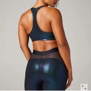 NWT Savage X Fenty legging and sport bra set Oil Slick
